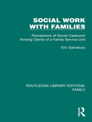 cover image of Social Work with Families